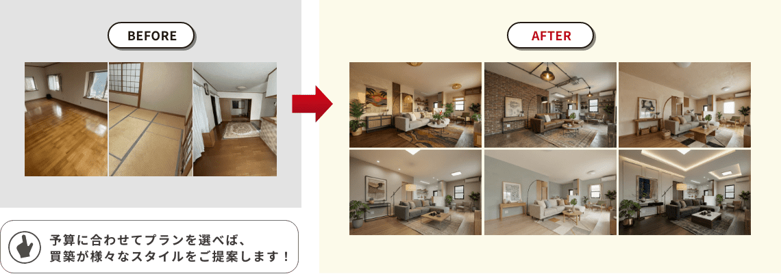 リノベーション費用シミュレーション